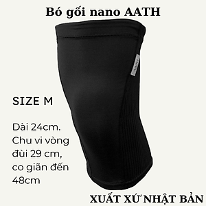 Bó gối cao cấp nano AATH Nhật Bản, giảm đau nhức viêm sưng