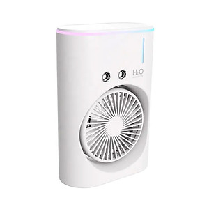 Quạt hơi nước tích điện Half Horse, xoay 180 pin 2500 mAh, thời gian sử dụng 6 tiếng, hàng chính hãng