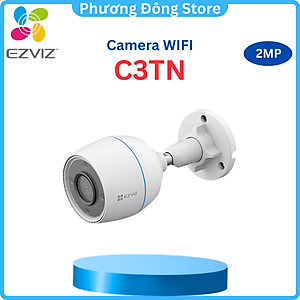 Camera IP Wifi Ngoài Trời EZVIZ C3TN 2MP Full HD 1080P Tích Hợp Mic Thu Âm - Chống Ngược Sáng - Hàng Chính Hãng
