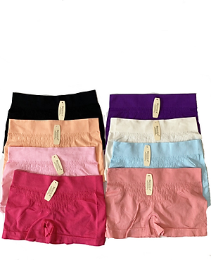 Set 10 Quần lót đùi cotton mềm mại màu ngẫu nhiên 