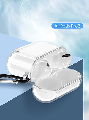 Bao Case Ốp TPU trong suốt bảo vệ cho Airpods Pro 2 - Hàng Chính Hãng