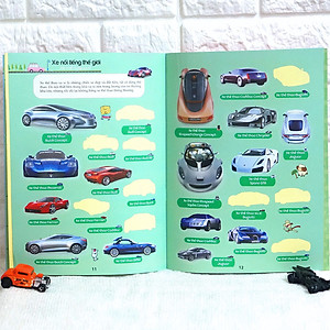 Sách Dán Hình Ô Tô Thú Vị- Những Tay Đua Cực Oách