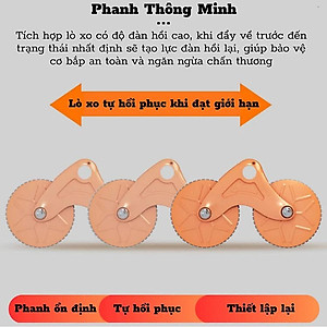 Con lăn tập bụng trợ lực thế hệ mới - Chính hãng dododios