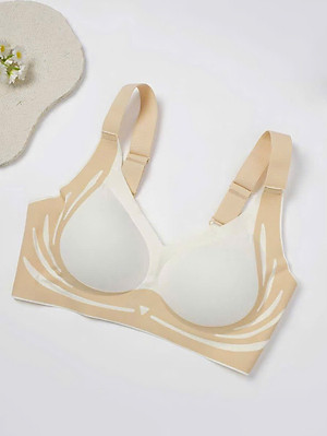 Áo lót nữ su đúc không đường may nâng ngực cài sau 4 móc 2837