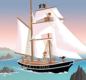 Sách Chuyến Phiêu Lưu Đầu Tiên Của Tớ - Thế Giới Cướp Biển