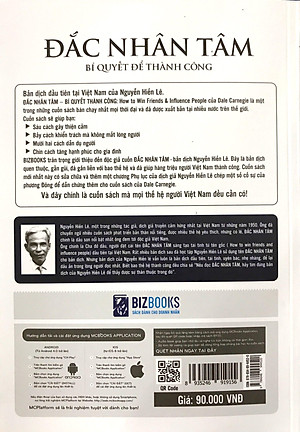 Sách Đắc Nhân Tâm - Bản Dịch Gốc Từ Nguyễn Hiến Lê (Tặng Kèm Audio Book)