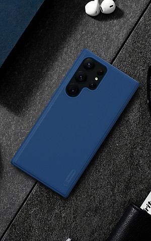 Ốp Lưng Dành Cho Samsung Galaxy S23 Ultra, S23 Plus, S23 Hiệu Nillkin Nhựa Sần Viền Dẻo Chống Sốc-Hàng Chính Hãng