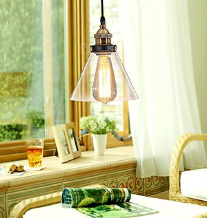 Đèn thả EUNIN chao thủy tinh cao cấp trang trí nội thất hiện đại [ẢNH THẬT 100%].