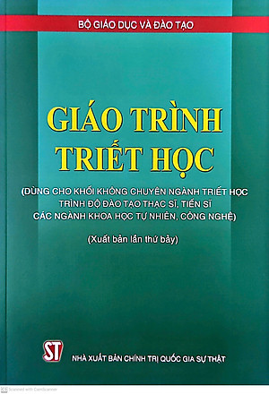 Sách Giáo trình Triết học (Dùng cho khối không chuyên ngành triết học trình độ đào tạo thạc sĩ, tiến sĩ các ngành khoa học tự nhiên, công nghệ)
