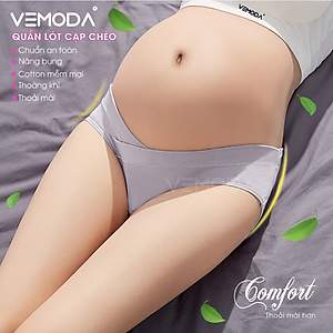 Combo 3 Quần lót bầu cạp chéo nâng bụng cao cấp. Bộ 3 Quần lót cho bà bầu và sau sinh