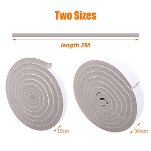 Ron Chặn Khe Cửa, Xốp Chặn Khe Cửa, Ngăn Gió, Bụi, Côn Trùng, Cách Âm, Mút Dán Khe Cửa