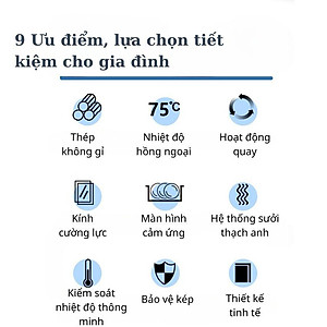 Máy Sấy Bát Đĩa Khử Khuẩn 350L, Tủ Sấy Chén Đĩa 2 Cánh Có Ngăn Kéo