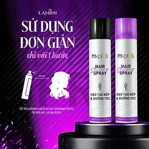 Keo Tạo Nếp Và Dưỡng Tóc M.pros 420ML