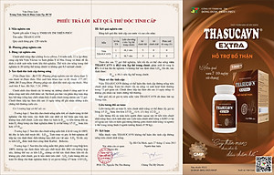 THASUCAVN - PHỤC HỒI CHỨC NĂNG THẬN (Hộp 150 viên)