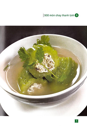 Sách 500 Món Chay Thanh Tịnh - Tập 9