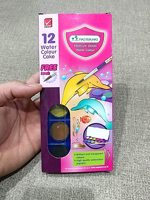 Màu Water Colour Cake 12 Màu Masterart 126797