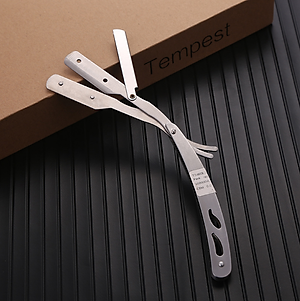 Dao Cạo Râu Cổ Điển Bằng Thép Chống Gỉ Cao Cấp - Hàng chính hãng 