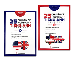 Sách - Combo 25 Chuyên Đề Ngữ Pháp Tiếng Anh Trọng Tâm (2 Tập)