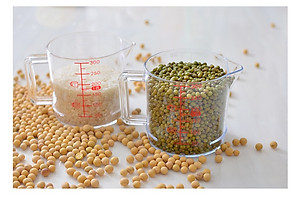 Bộ 02 cốc đo lường chia vạch đa năng Inomata - Nội địa Nhật Bản