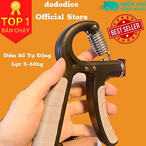 Kìm Bóp Tay, Kìm Tập Cơ Tay ECO, Dụng Cụ Tập Gym Tại Nhà Điều Chỉnh Lực Có Đếm 10-60kg DoDoDios