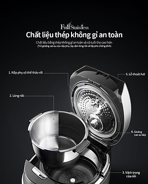 Nồi cơm điện Cuckoo CRP-JHT1009F - HÀNG CHÍNH HÃNG