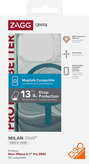 Ốp lưng IP14 series - Gear4 Milan Snap - Hàng chính hãng