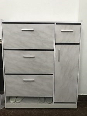 Tủ giầy thông minh nhựa Màu Vân Đá