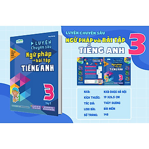 Sách Luyện chuyên sâu ngữ pháp và bài tập tiếng Anh 3 - tập 1 (Global)