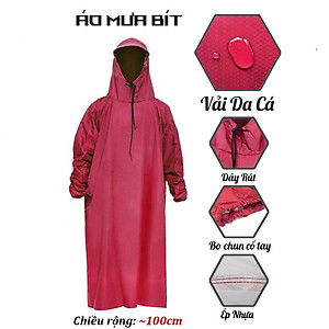 Áo Mưa Vải Dù Áo Mưa Bít