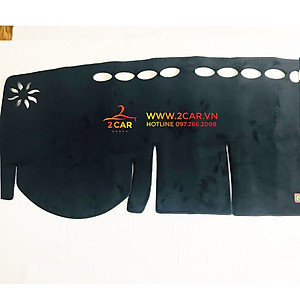 Thảm taplo xe Toyota Corolla Cross 2020 2021 2022 2023 loại nhung cao cấp 3 lớp chống trượt, dày dặn, chống nắng nóng