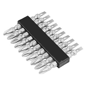 BỘ 10 TUA VÍT 2 ĐẦU CỘNG &amp; TRỪ (PH2 / SL5.5 * 65MM) TOLSEN 20361 - HÀNG CHÍNH HÃNG