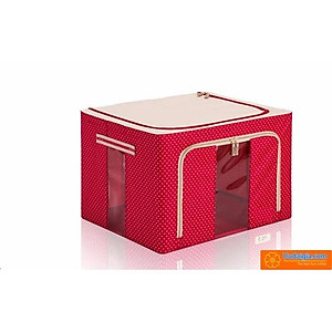 Túi đựng chăn màn khung sắt - màu cơ bản/giao ngẫu nhiên