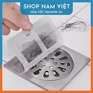 Lưới Lọc Tóc Dán Nắp Cống, Chặn Côn Trùng, Chống Tắc Nghẽn