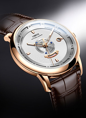 Đồng hồ nam chính hãng LOBINNI LB18071G-D1 hàng mới fullbox ,kính sapphire,chống xước,chống nước 50m,Bh 24 tháng,máy cơ (automatic),mặt trắng dây da nâu xịn