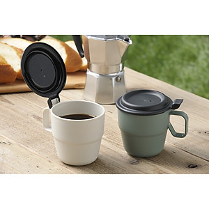 Combo 03 Cốc súp uống nước có nắp Inomata - Nội địa Nhật Bản