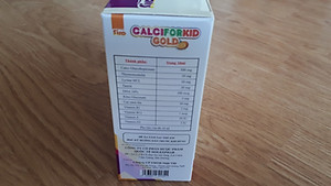 Thực phẩm chức năng Canciforkid Gold – bổ sung Canxi