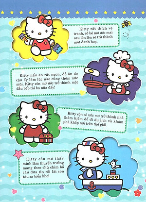 Sách Hello Kitty - Bộ Sưu Tập 1000 Đề Can - Ước Mơ Tươi Đẹp