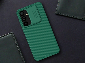 Ốp lưng cho Samsung Galaxy S25 Fe , S24 Fe , S23 FE bảo vệ camera chống sốc hiệu Nillkin Camshield có khung & nắp đậy bảo vệ Camera - Hàng nhập khẩu