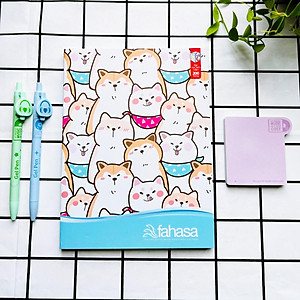 Combo 5 Tập Học Sinh Family 4 Ô Ly 200 Trang ĐL 80g/m2 - FAHASA (Mẫu Màu Giao Ngẫu Nhiên)