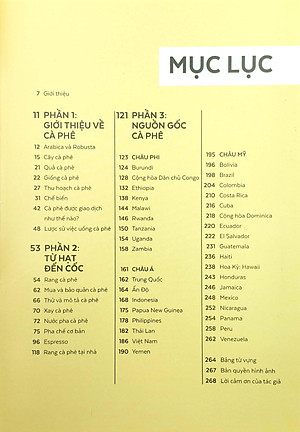 Bản Đồ TG Cà Phê - Từ Hạt Đến Pha Chế - Khám Phá , Giải Thích Và Thưởng Thức Cà Phê