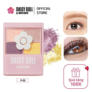 Bảng Phấn Mắt Daisy Doll Nhật Bản Siêu Bền Màu Với 4 Màu Trang Điểm Đa Chức Năng Phấn Má Hồng Phấn Bắt Sáng 5.1g