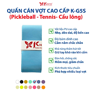 Quấn Cán Vợt KINGTEK K-G5S | Overgrip Cao Cấp Cho Pickleball  - Cầu Lông - Tennis | Êm Tay – Chống Trượt – Hút Mồ Hôi