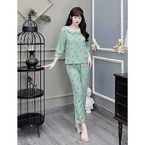 Đồ bộ mặc nhà, cập nhập mẫu mới 4 màu, chất lụa hàn