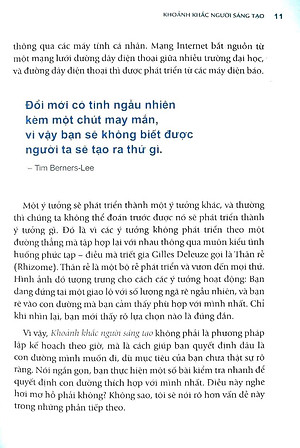 Sách Khoảnh Khắc Người Sáng Tạo