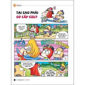 Sách Quiz! Khoa Học Kì Thú: Sơ Cấp Cứu