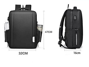 Balo nam thông minh chống trộm chống nước cao cấp phong cách mới 17,3 inch