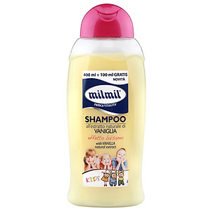 Dầu gội & xả trẻ em Milmil Kids 500ml tặng kèm móc khóa