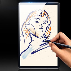 Tấm dán kính cường lực cho SamSung Galaxy Tab S7 FE, Tab S7+, Tab S8+ chính hãng Unipha vát cạnh 2.5D, hạn chế bám vân tay - Hàng chính hãng