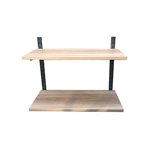 Kệ gỗ SMLIFE Railshelf 30x60cm - Phụ Kiện Thành Phần Để Lắp Hệ Kệ Ray Tường Railshelf