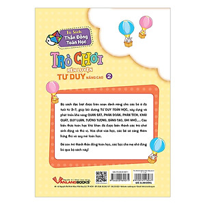 Sách Trò Chơi Rèn Luyện Tư Duy Nâng Cao 2 (5 -7 Tuổi)